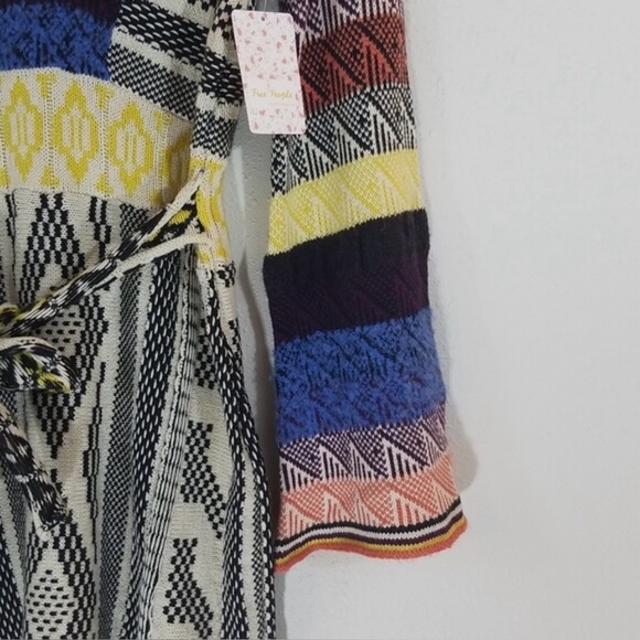 NWT: Free People “Rare” Patchwork Sweater Dress - Picture 7 of 8